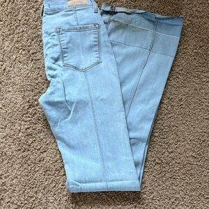 Angry Rabbit Light Blue Wide Leg Jeans